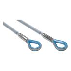 FORTEX PVC Steel 1,5 meter - Ø10mm 1T staalkabel 6x 36 + stk, Verzenden, Nieuw