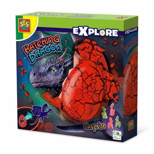 SES - Explore - Draak uitbroeden (Knutselpakketten), Kinderen en Baby's, Speelgoed | Educatief en Creatief, Knutselen, Nieuw, Verzenden