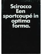 1974 VOLKSWAGEN SCIROCCO SPORTCOUPÉ BROCHURE NEDERLANDS, Boeken, Nieuw, Volkswagen, Author