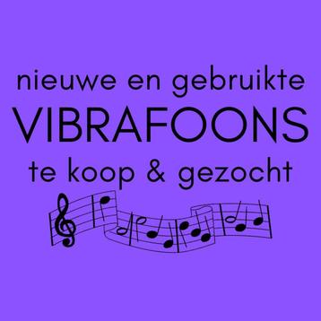 vibrafoon vibraphone nieuw en gebruikt - te koop en gezocht