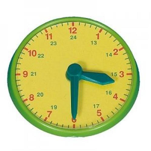 Leerlingenklokje klein model groen/geel nieuw in folie, Boeken, Schoolboeken, Nieuw, Verzenden