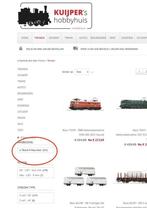 Profiteer nu van korting tot 35% Roco Brawa Faller Kibri etc, Locomotief, Gelijkstroom of Wisselstroom, Nieuw, Ophalen of Verzenden