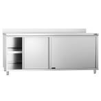 GGM Gastro | RVS werkkast PREMIUM - 2000x600mm - | ASK206A, Verzenden, Nieuw in verpakking, Meubilair