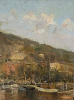 Carlo Passigli (1881-1953) - Marina con Barche, Antiek en Kunst