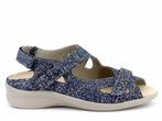 -35% Durea  Durea 7376 wijdte h  maat 41, Kleding | Dames, Schoenen, Verzenden, Nieuw, Blauw