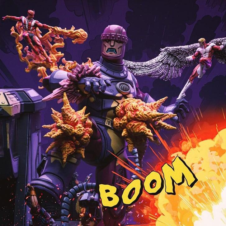 Marvel Demi Art Scale Statue 1/20 X-Men Danger Room Diorama, Verzamelen, Film en Tv, Nieuw, Ophalen of Verzenden