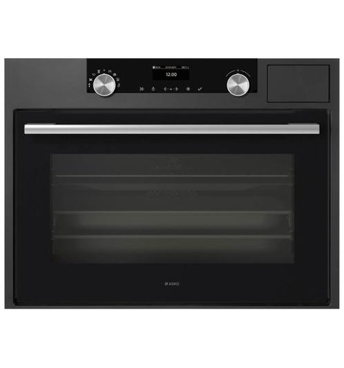 €679 Asko OCS8464A 50 l 2900 W Zwart, oven met stoom OP=OP, Witgoed en Apparatuur, Ovens, Ophalen of Verzenden