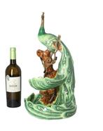 Schaal - Porselein, Brons - Peacock, Antiek en Kunst