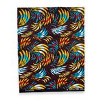 Fat Quarter Afrikaanse Wax Print Stof - Bruin Multicolor FTQ, Hobby en Vrije tijd, Stoffen en Lappen, Ophalen of Verzenden, Nieuw