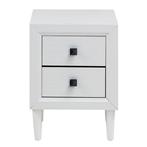 2dekans | Coast Nachtkastje / Bijzettafel 40x40x55 cm - Wit, Huis en Inrichting, Tafels | Bijzettafels, Ophalen of Verzenden, Zo goed als nieuw