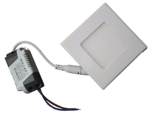 LED downlight vierkant | 90 x 90mm | 3 Watt daglichtwit | 65, Huis en Inrichting, Lampen | Overige, Nieuw, Verzenden