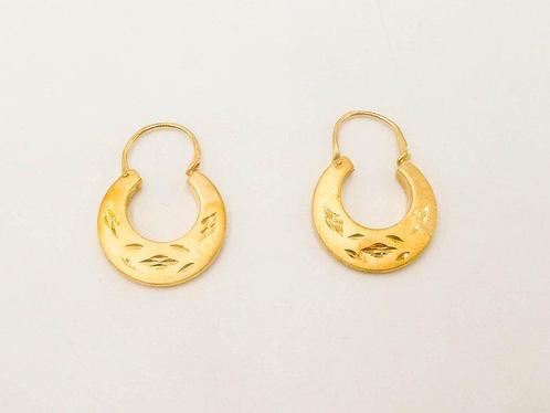 Zonder Minimumprijs - Oorbellen - 18 karaat Geel goud, Sieraden, Tassen en Uiterlijk, Oorbellen