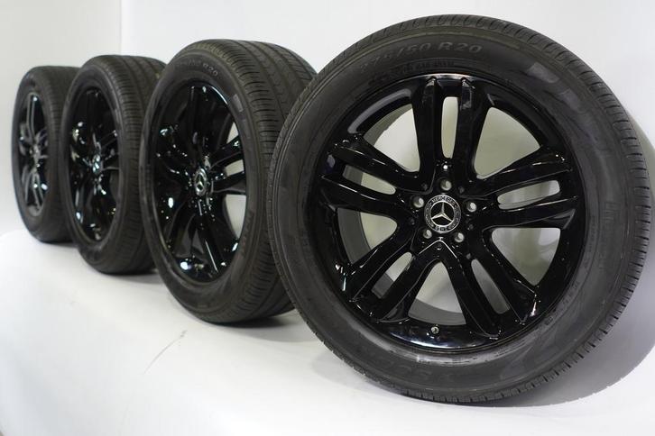 Mercedes GL GLS X166 20 inch velgen Pirelli Zomerbanden Orig, Auto-onderdelen, Banden en Velgen, Velg(en), Gebruikt, 20 inch, Zomerbanden