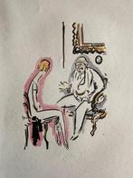 Kees Van Dongen (1877-1968) - Bij vader op bezoek, Antiek en Kunst