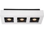 Lucide XIRAX - Plafondspot - LED Dim to warm - GU10 - 3x5W, Verzenden, Zo goed als nieuw