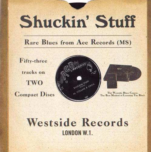 cd - Various - Shuckin Stuff (Rare Blues From Ace Record..., Cd's en Dvd's, Cd's | Overige Cd's, Zo goed als nieuw, Verzenden