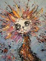Laurent Pate (1970) - Chat soleil, Antiek en Kunst