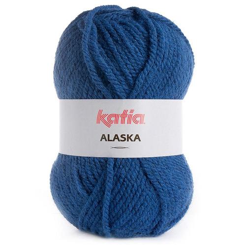 Katia Alaska - 41 medium blauw - Acryl Garen, Hobby en Vrije tijd, Breien en Haken, Ophalen of Verzenden