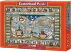 Map of the world, 1639 Puzzel (2000 stukjes) | Castorland -, Hobby en Vrije tijd, Verzenden, Nieuw