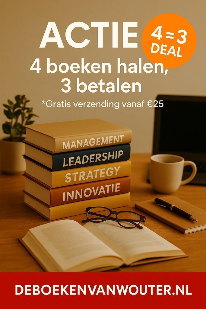 Managementboeken 4 halen 3 betalen – gratis verzending, Boeken, Economie, Management en Marketing, Zo goed als nieuw, Ophalen of Verzenden