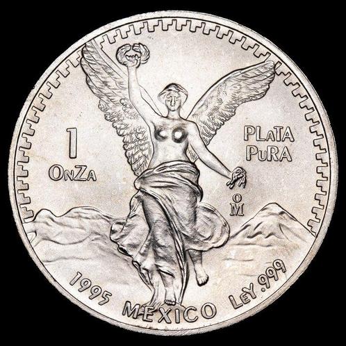 Mexico. 1 Onza 1995 - 1 Onza (.999) (Zonder Minimumprijs), Postzegels en Munten, Munten | Europa | Niet-Euromunten