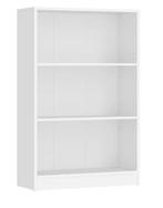 Boekenkast 3 Niveaus – Wit Scandinavisch Wandrek Compact, Verzenden, Nieuw