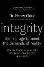 Integrity: The Courage to Meet the Demands of Reality. Cloud, Henry Cloud, Zo goed als nieuw, Verzenden
