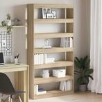 vidaXL Boekenkast/Roomdivider Sonoma Eiken 100x30x198 cm, Huis en Inrichting, Minder dan 50 cm, Verzenden, Nieuw, 150 tot 200 cm