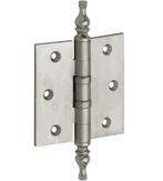 Kogellagerscharnier 89x89 rechte hoek vaas mat nikkel, Verzenden, Nieuw