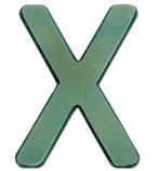 Letter x van steekschuim met bodem premier, passen niet op, Ophalen of Verzenden, Nieuw
