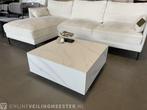 Design Salontafel in wit marmer By Italia, Wit / Zwart, Huis en Inrichting, Tafels | Salontafels, Nieuw