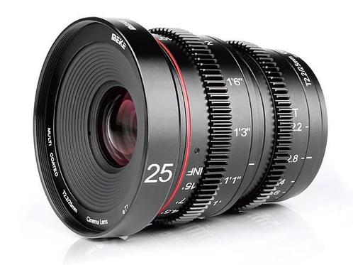 Meike MK 25mm T2.2 Sony E Mount, Audio, Tv en Foto, Fotografie | Lenzen en Objectieven, Groothoeklens, Nieuw, Ophalen of Verzenden