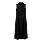 Marc Aurel • zwarte jurk met steentjes • 36, Kleding | Dames, Marc Aurel, Verzenden, Zwart, Nieuw