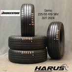 225/55/18 98V Bridgestone zomerbanden demo 4X, 18 inch, Gebruikt, Ophalen of Verzenden, Band(en)