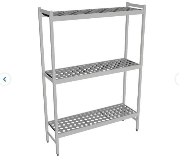 6611 - 3 etages - 1500x360x1800 mm (bxdxh) Fermostock, Zakelijke goederen, Horeca | Meubilair en Inrichting, Verzenden