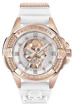 Philipp Plein PWAAA2224 The Skull unisex horloge, Overige merken, Staal, Verzenden, Polshorloge