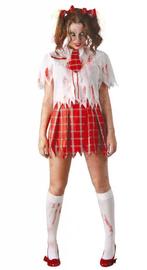 Halloween Kostuum Dames Schoolmeisje, Nieuw, Verzenden