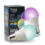 Set van 2 Ynoa smart lampen | White & Color Tones RGBW | E27, Huis en Inrichting, Lampen | Losse lampen, Nieuw, E27 (groot), Overige typen
