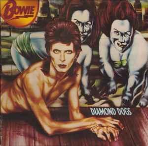 LP gebruikt - Bowie - Diamond Dogs, Cd's en Dvd's, Vinyl | Rock, Zo goed als nieuw, Verzenden