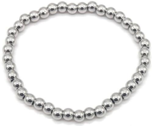 Armband - Stainless steel - 5 Millimeter, Sieraden, Tassen en Uiterlijk, Armbanden, Zilver, Nieuw, Staal, Verzenden
