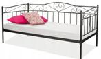 Metal Bedframe Hartjes | 90x200 | OP=OP, Verstelbaar, 90 cm, Eenpersoons, Zwart