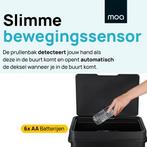 2dekans | MOA Prullenbak – Sensor – 68 liter – 33 x 45 x 72, Ophalen of Verzenden, Zo goed als nieuw