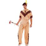 Indiaan kostuum heren, Hobby en Vrije tijd, Verzenden, Nieuw, Feestartikel