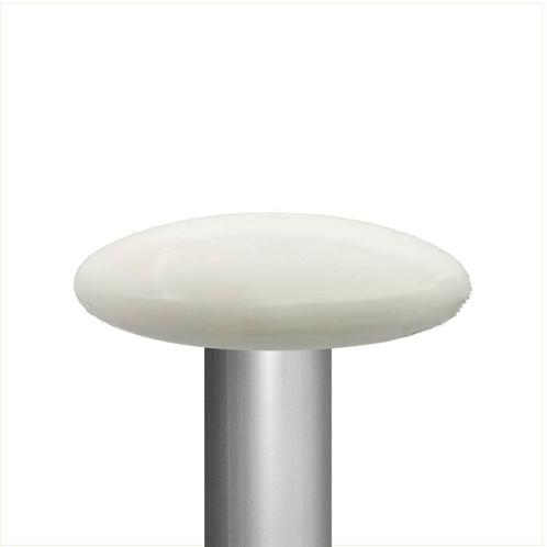 Mastknop plat wit, Diversen, Vlaggen en Wimpels, Nieuw