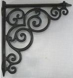 Plankdrager ijzer zwart 265 x 252 mm, Ophalen of Verzenden, Nieuw