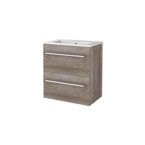 Badmeubelset Aquasplash Salt 60x39cm Met Grepen (Kleurkeuze), Doe-het-zelf en Verbouw, Sanitair, Ophalen of Verzenden