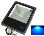 LED Bouwlamp Blauw - 30 Watt  - Plat, Doe-het-zelf en Verbouw, Bouwverlichting, Ophalen of Verzenden, Nieuw, Minder dan 50 watt