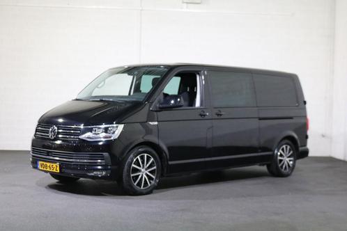 Volkswagen Transporter 2.0 TDI 150pk L2 H1 DC Automaat Airco, Auto's, Bestelauto's, Lease, Automaat, Overige kleuren, Financial lease