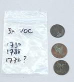 Nederlands-Indië. Lot van 44 stuks. 4 x VOC Duit 1750-1790, Postzegels en Munten, Munten | Nederland