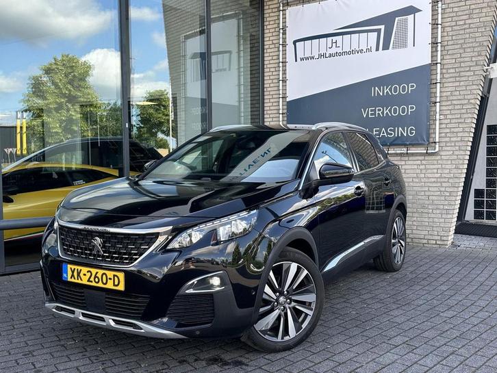 Zakelijke Lease |  Peugeot 3008 1.2*GT Line*CARPLAY*NAVI*CRU, Auto's, Peugeot, Onderhoudsboekje, Lease, Zwart, Handgeschakeld